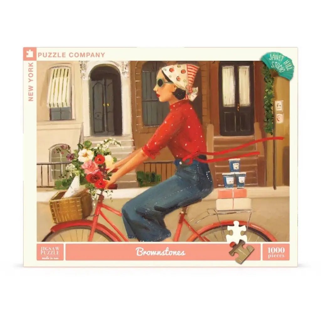 Jigsaw Puzzle - Brownstones - 1000 Piece - New York Puzzle Company