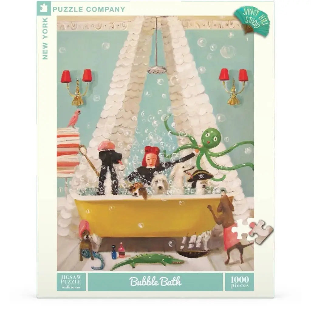 Jigsaw Puzzle - Bubble Bath - 1000 Piece - New York Puzzle Company