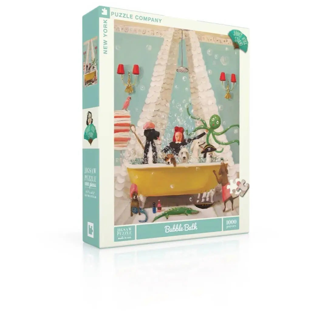 Jigsaw Puzzle - Bubble Bath - 1000 Piece - New York Puzzle Company