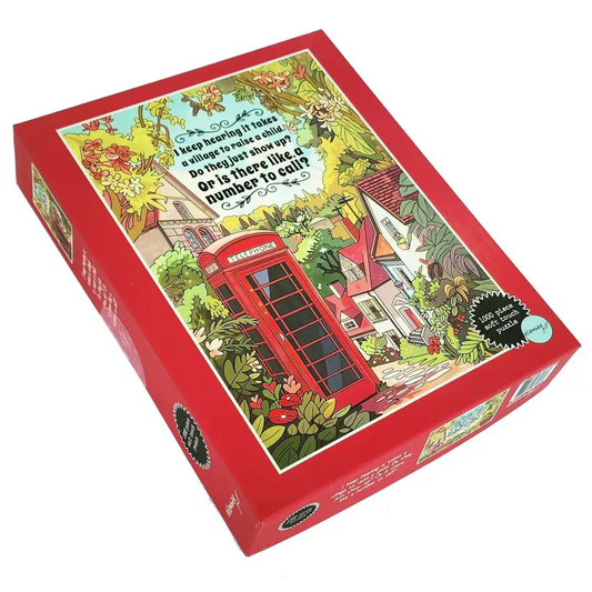 Jigsaw Puzzle - It Takes a Village - 1000 piece - ellembee gift