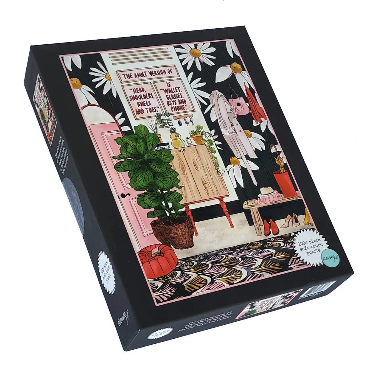 Jigsaw Puzzle - Wallet Glasses Keys Phone - 1000 piece - ellembee gift