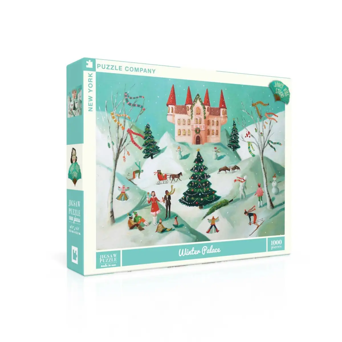 Jigsaw Puzzle - Winter Palace - Janet Hill - 1000 Piece - New York Puzzle Company