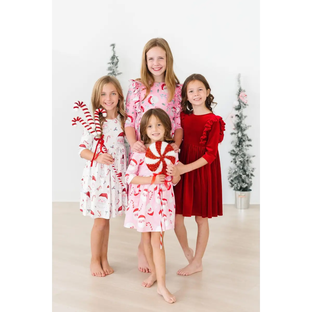 Pocket Twirl Dress - Jingle Bells for Santa - Christmas - Mila & Rose ®