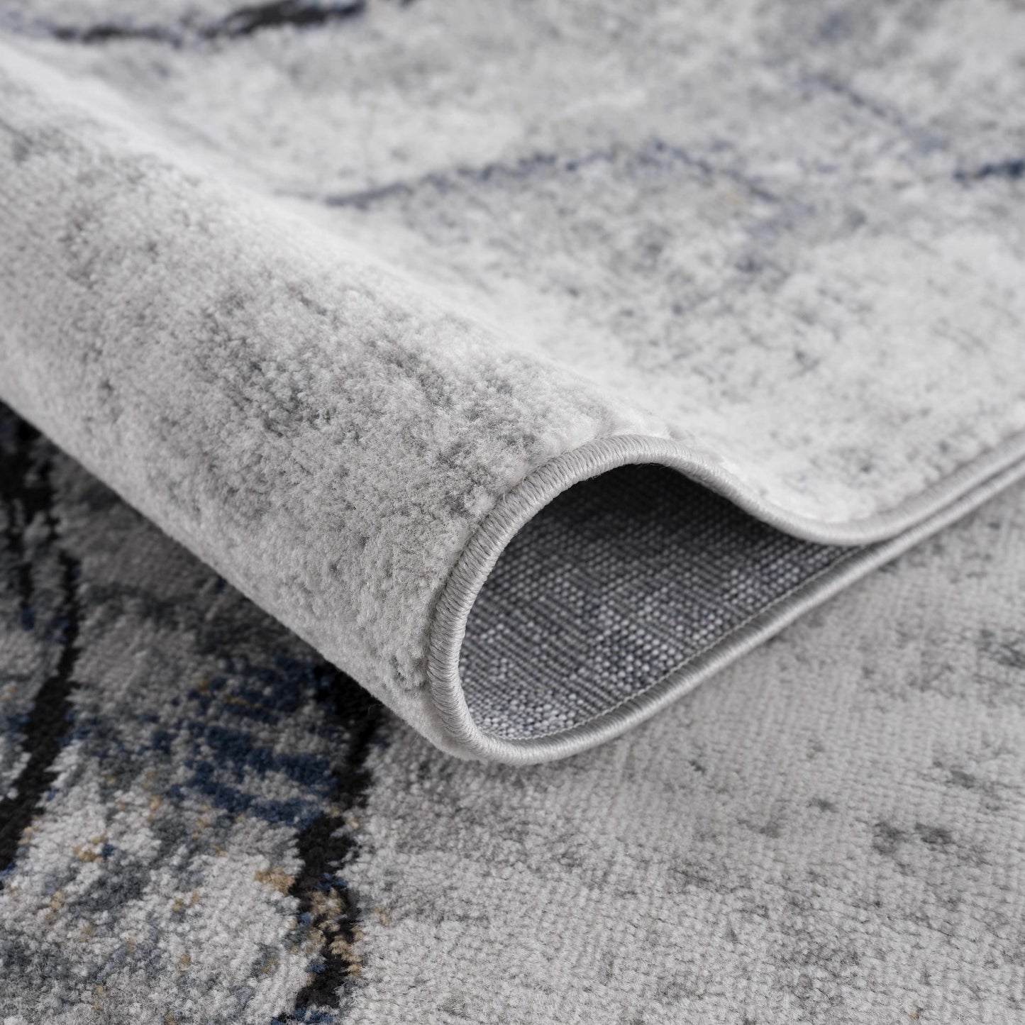 Fremantle Gray Marble Rug - Boutique Rugs