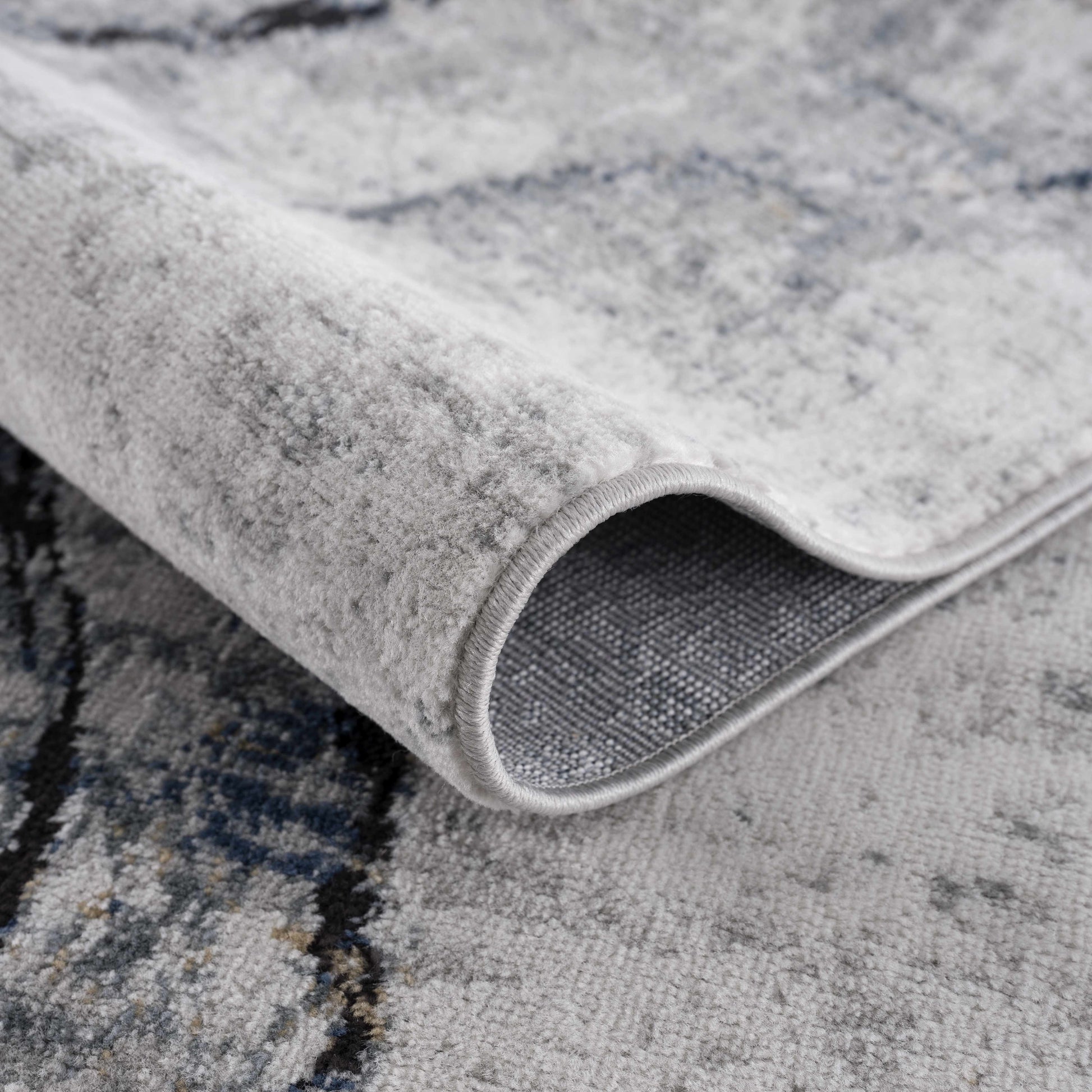 Fremantle Gray Marble Rug - Boutique Rugs
