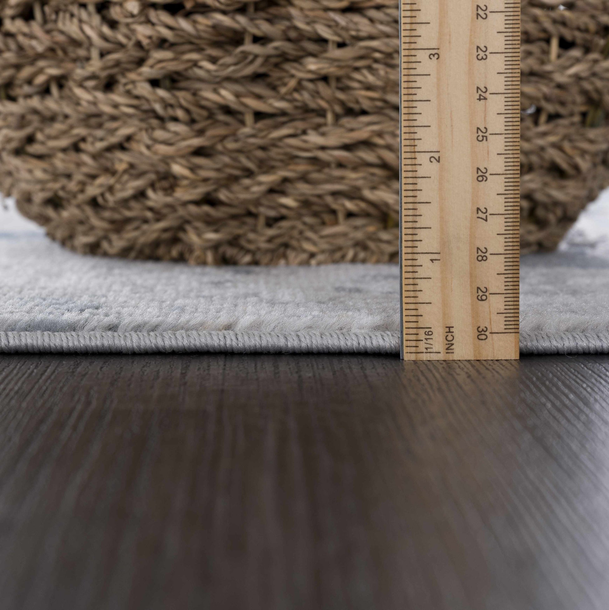 Fremantle Gray Marble Rug - Boutique Rugs