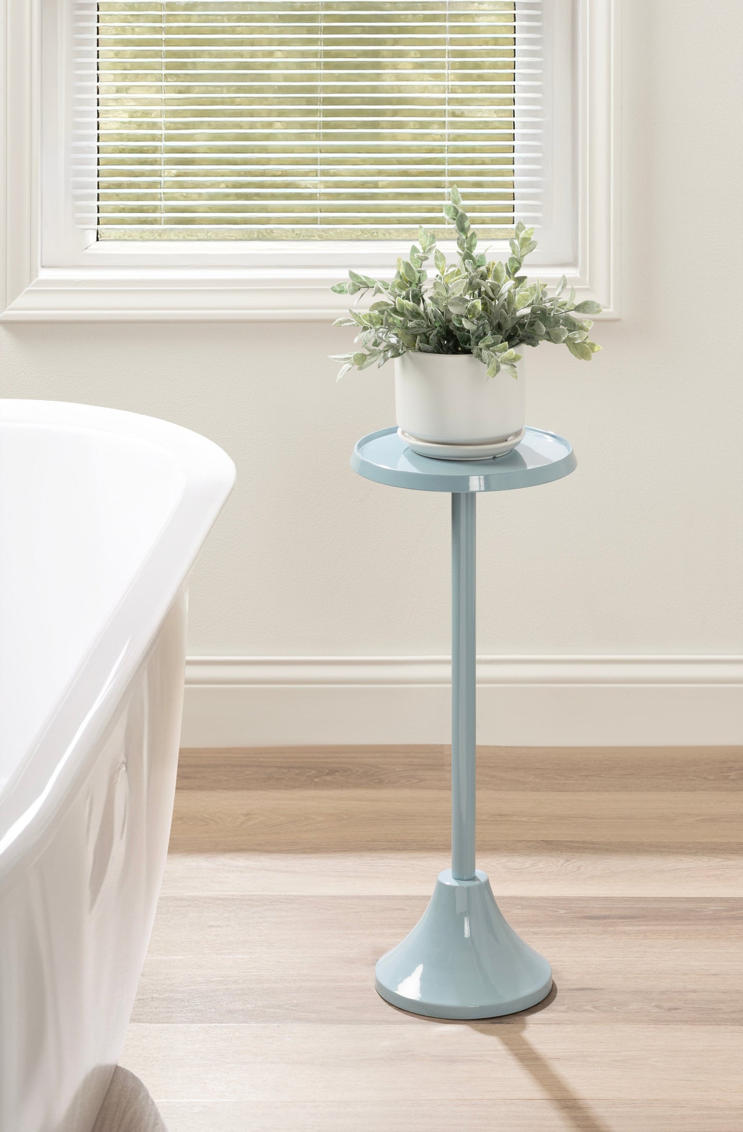 Sanzo Metal Cocktail Table or Plant Stand