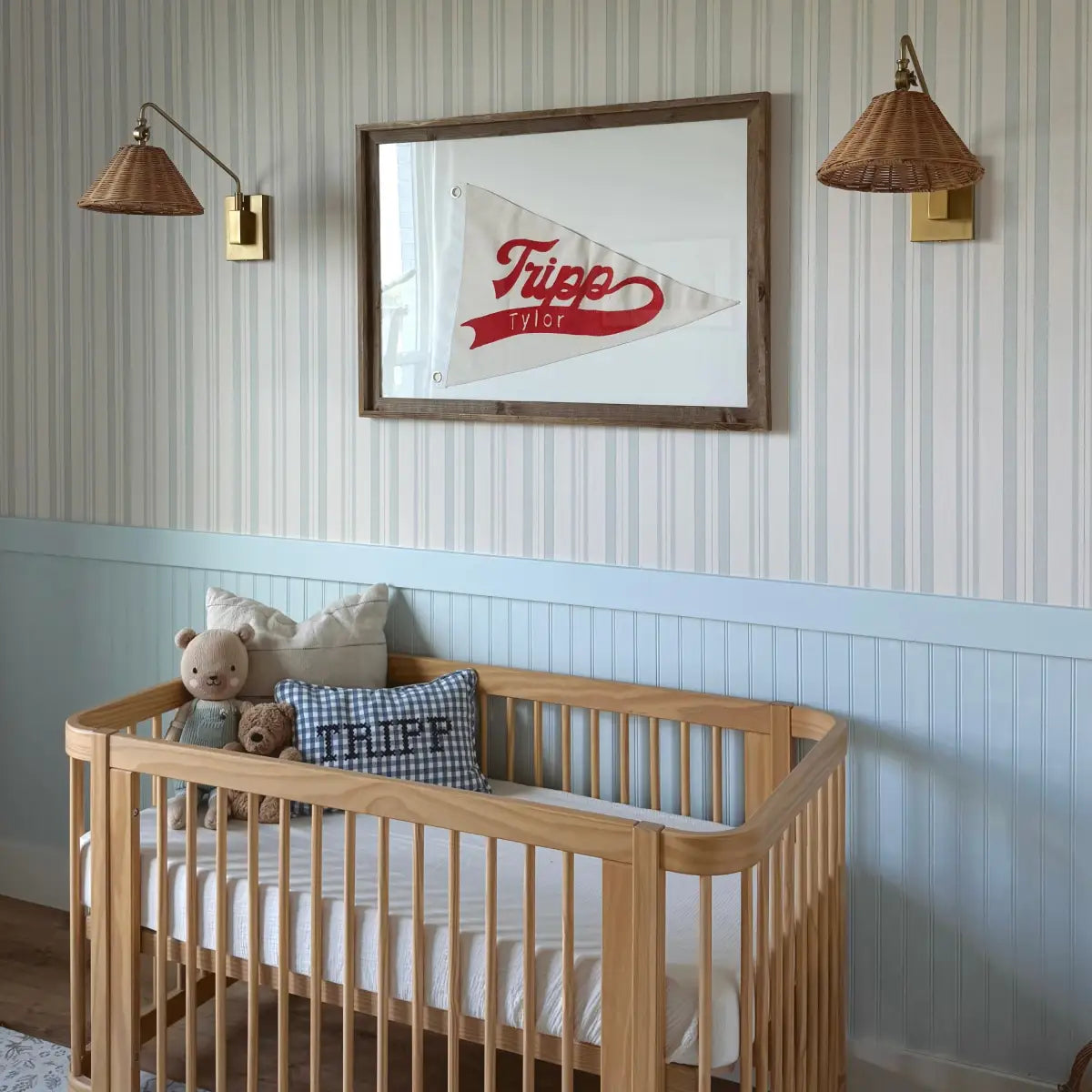 Joey Wallpaper - Stripes for Kids - by House of Haricot - Loomwell Home Goods
