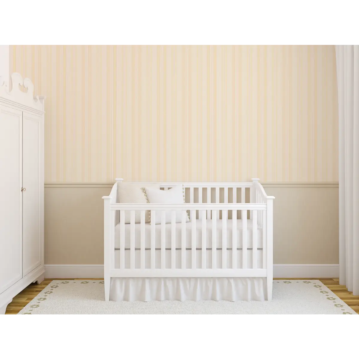 Joey Wallpaper - Stripes for Kids - by House of Haricot - Loomwell Home Goods