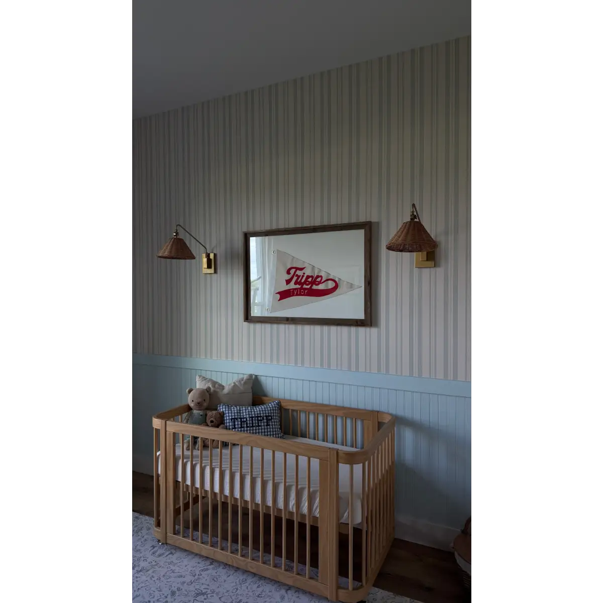 Joey Wallpaper - Stripes for Kids - by House of Haricot - Loomwell Home Goods