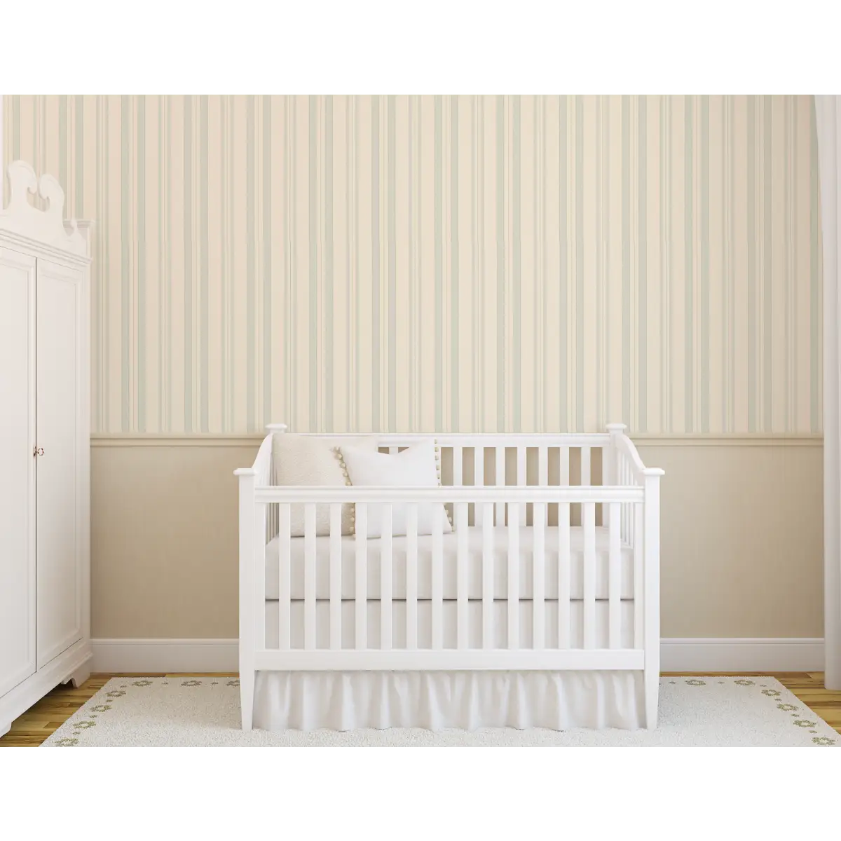 Joey Wallpaper - Stripes for Kids - by House of Haricot - Loomwell Home Goods