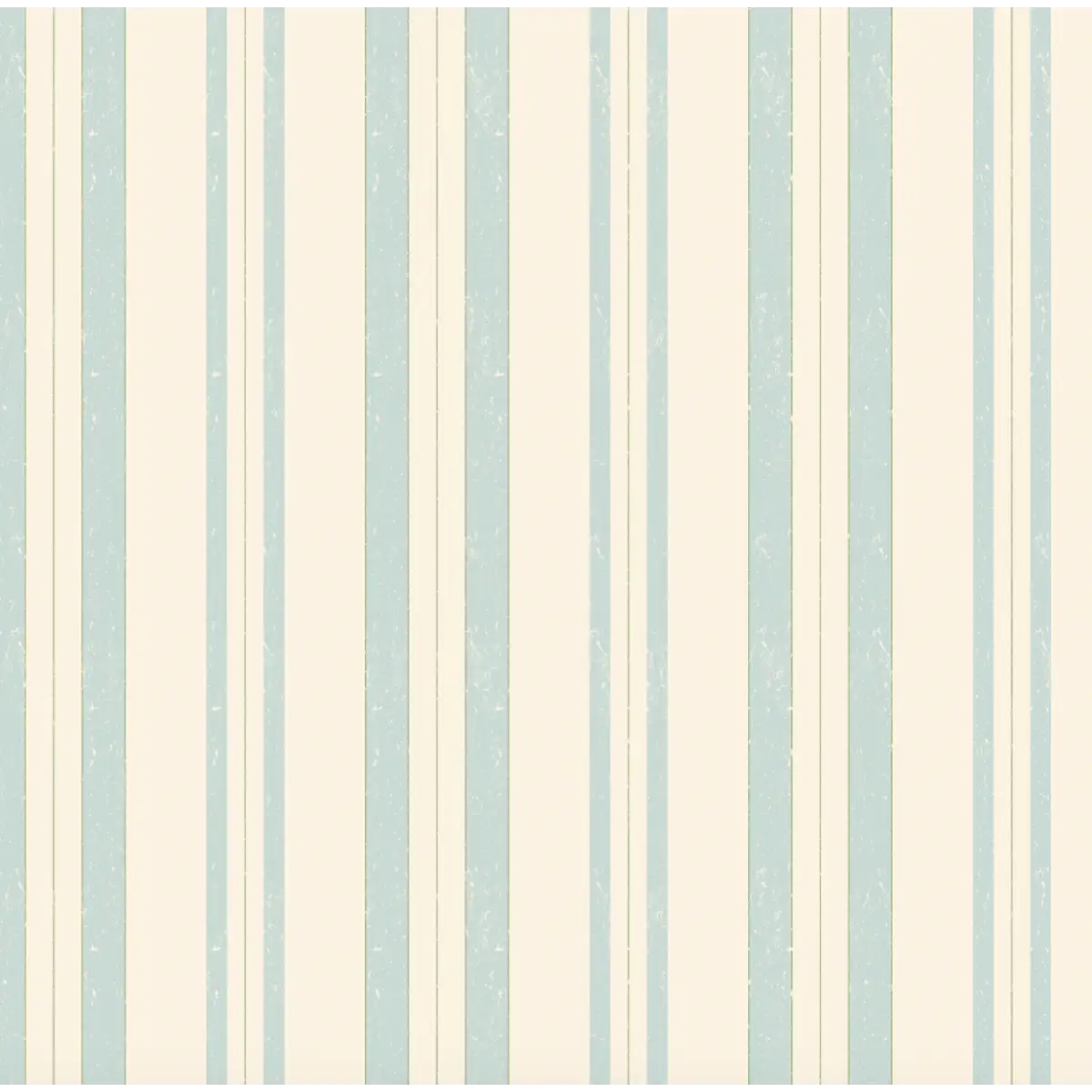 Joey Wallpaper - Stripes for Kids - by House of Haricot - Sample 1 foot by 1 foot / Blue and Green - Loomwell Home Goods