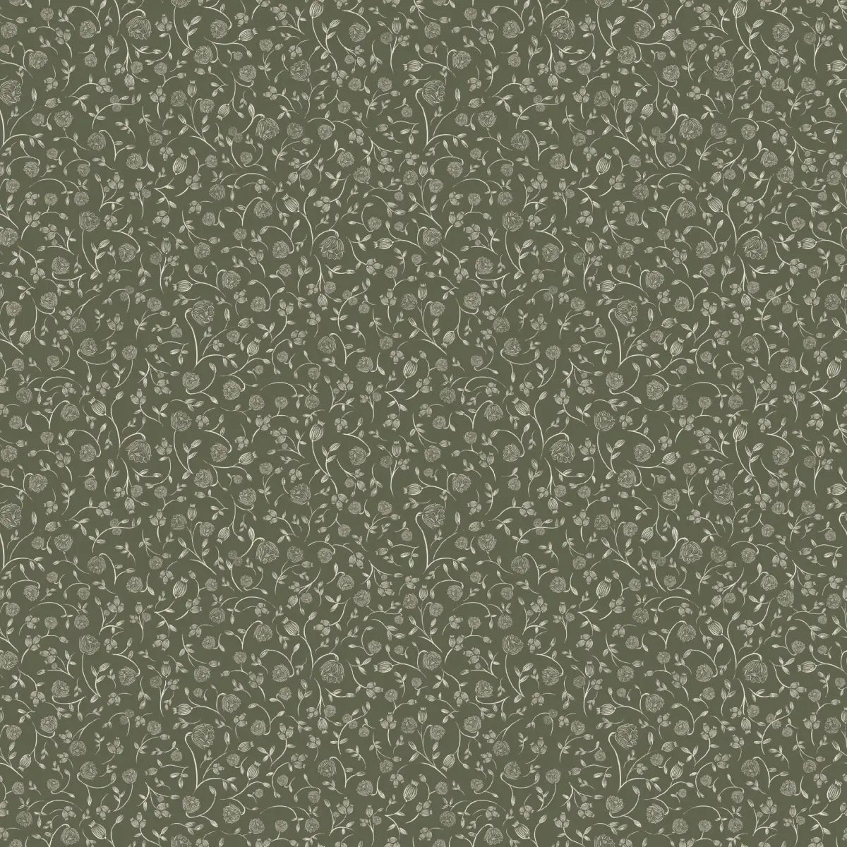 Josephine Wallpaper - Subtle Vines - by Kathryn Therese - Loomwell Home Goods