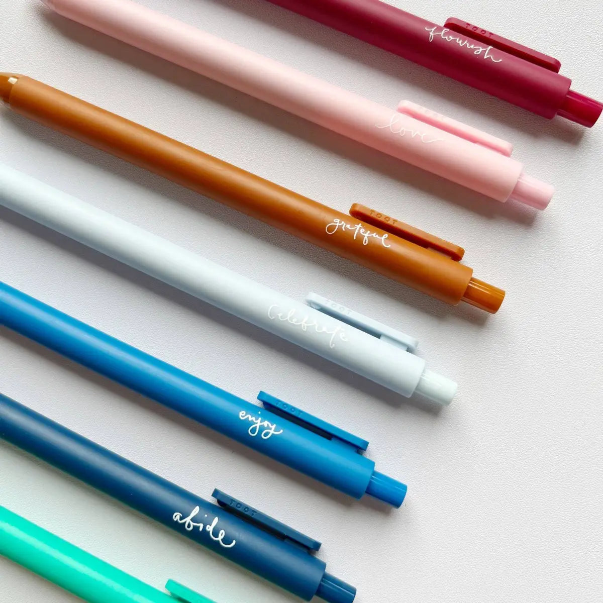 Jotter Gel Pen - assorted colors and sayings - emily lex studio