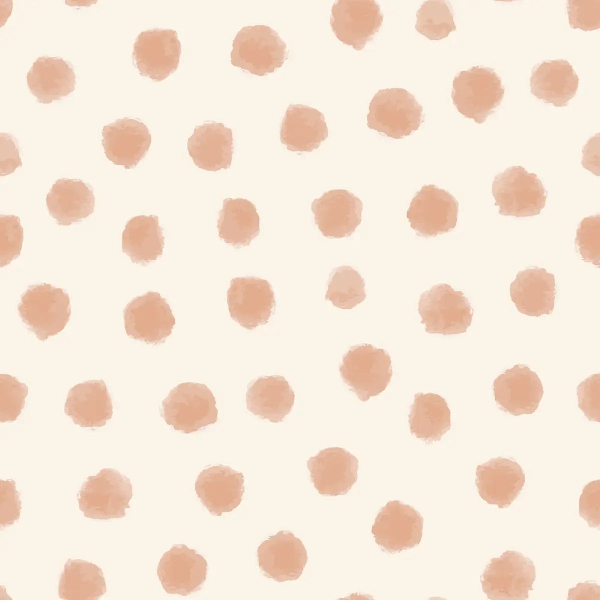 Joyce Wallpaper - Pink Watercolor Dots - Sample 1 foot by 1 foot - Loomwell Home Goods
