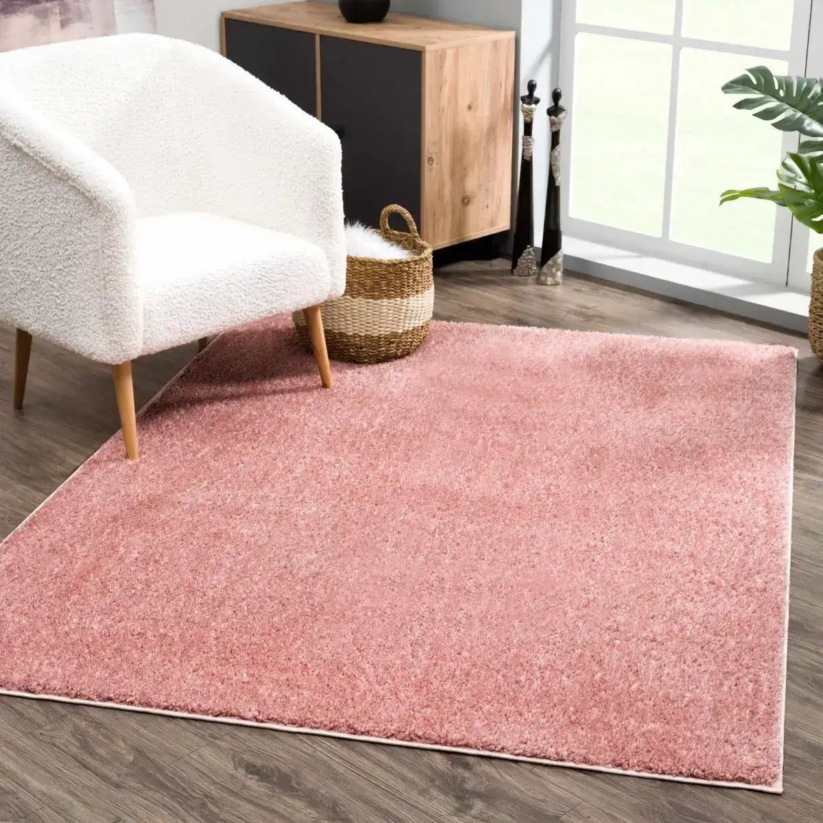 Judy Burgundy Washable Area Rug - Boutique Rugs