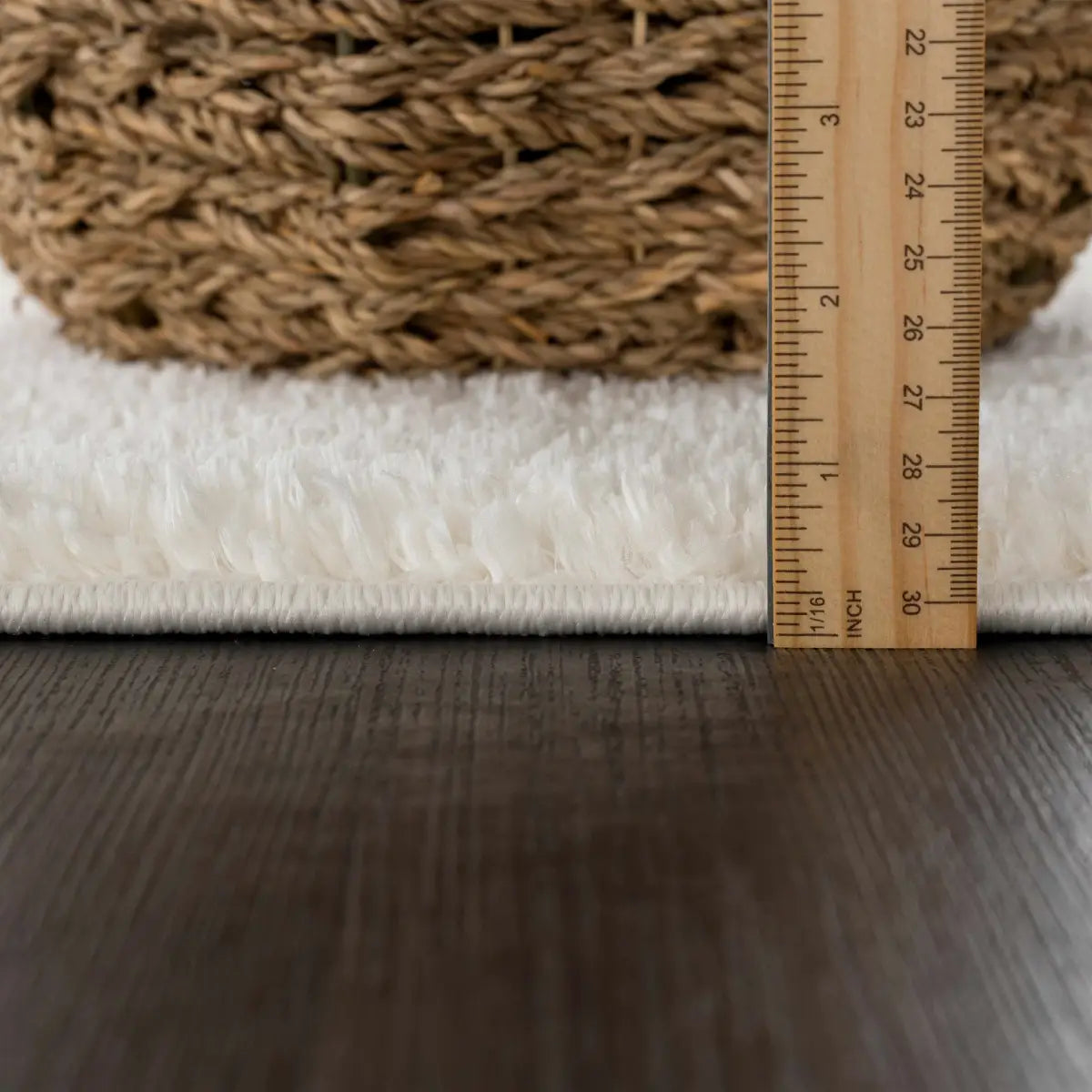 Judy White Washable Area Rug - Boutique Rugs