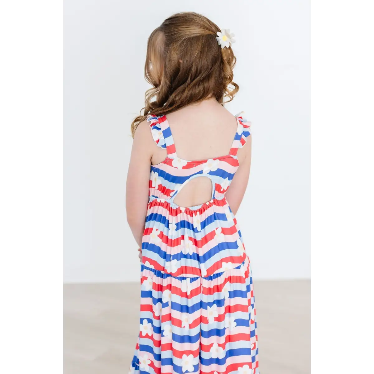 Ruffle Maxi Dress - July Vibes - Patriotic - Mila & Rose ®