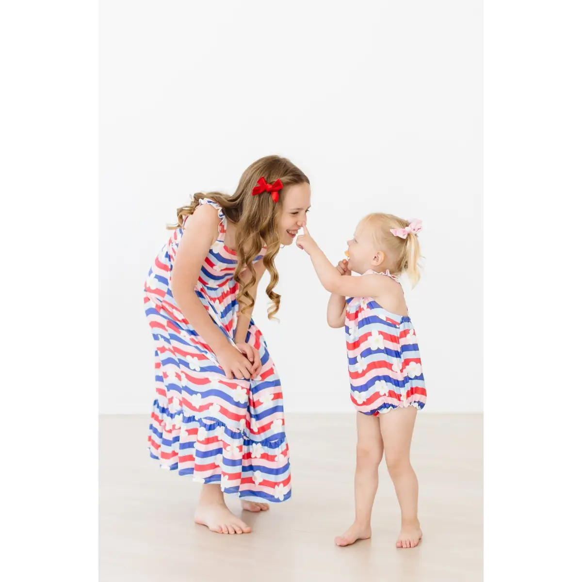 Ruffle Maxi Dress - July Vibes - Patriotic - Mila & Rose ®
