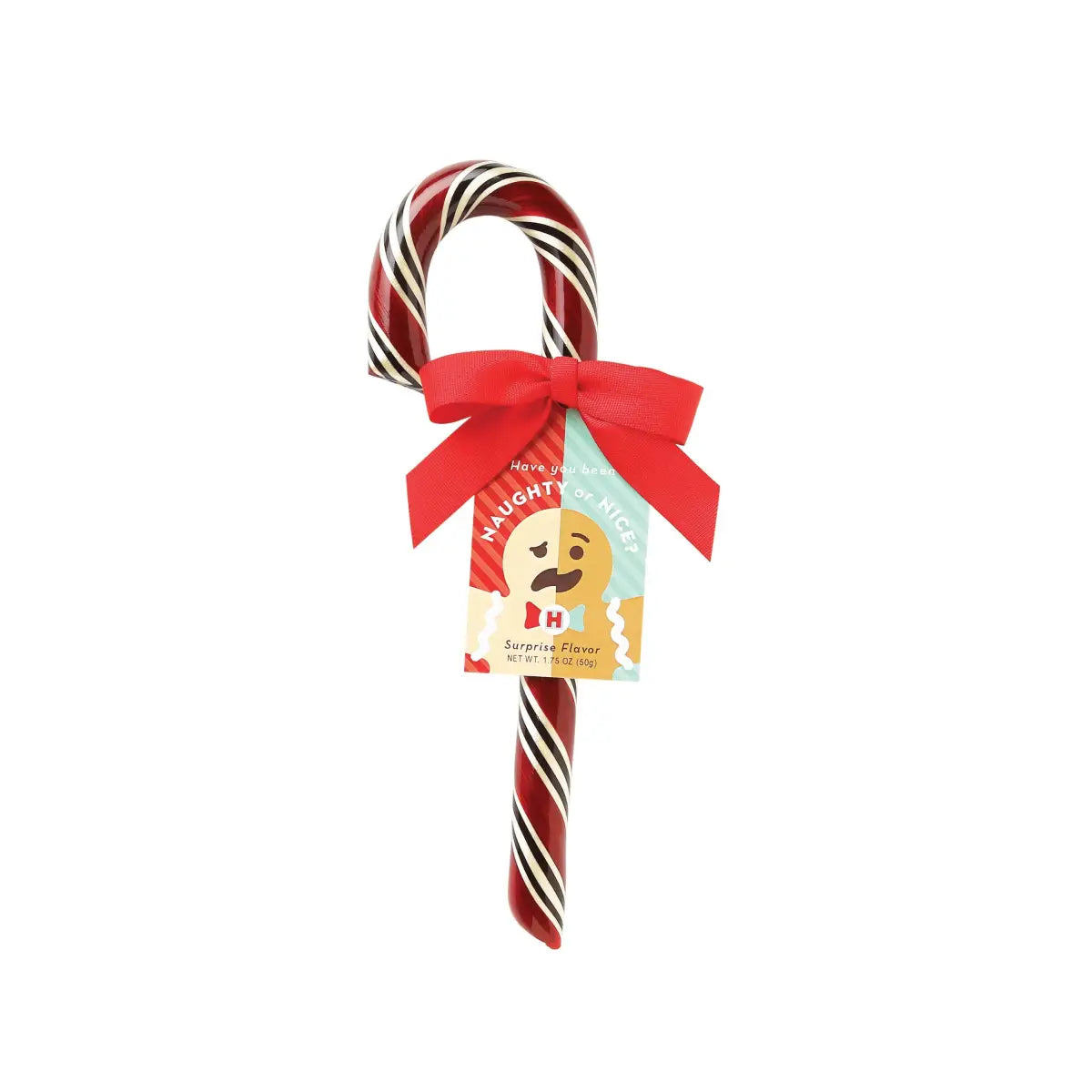Jumbo Candy Cane - Surprise Flavor ’Naughty or Nice’ - Hammond’s Candies