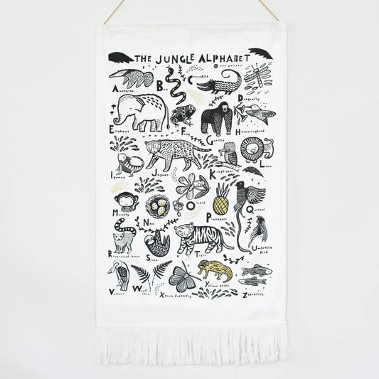Jungle Alphabet Tapestry - Wee Gallery