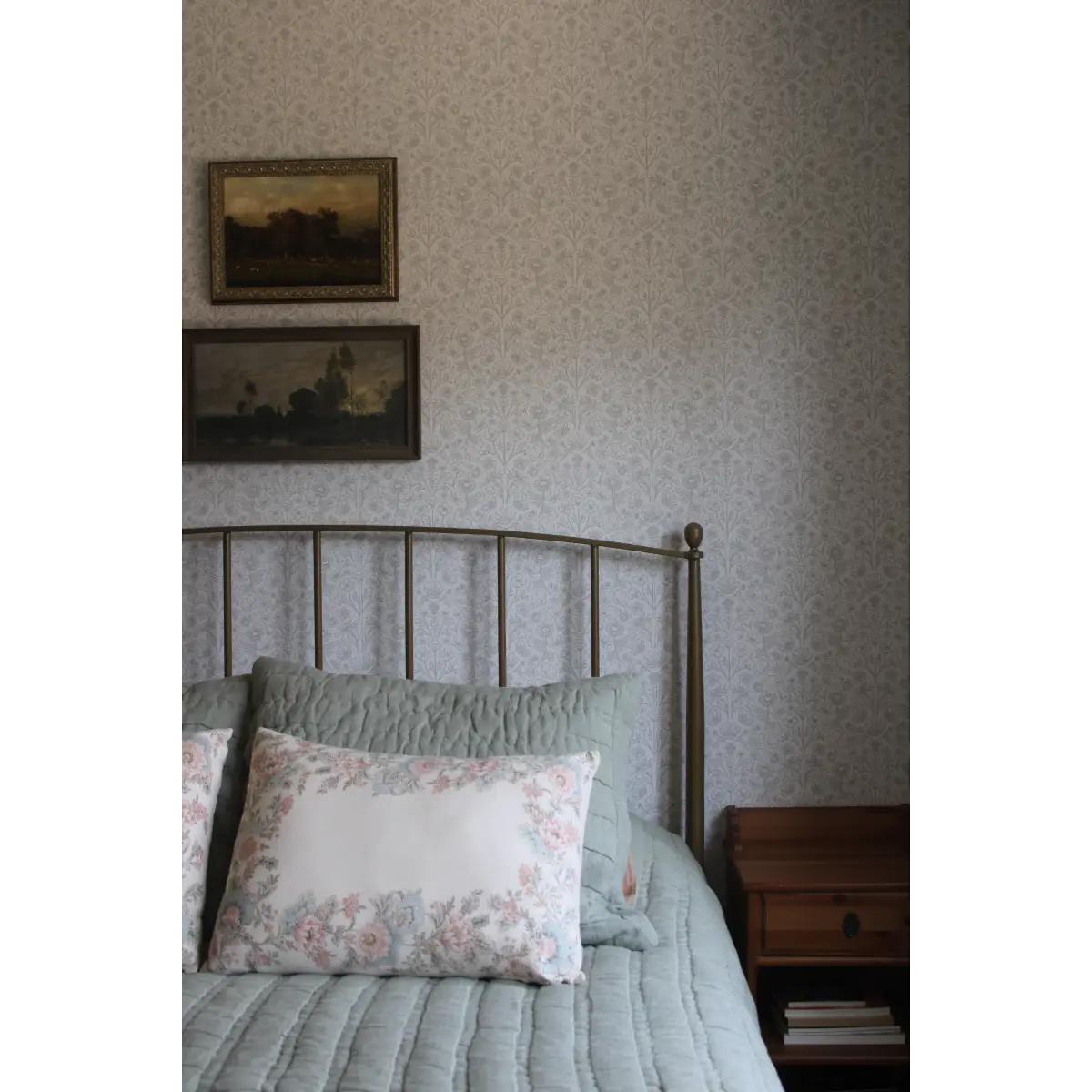 Junie Wallpaper - Petite Flowers - by Kourtni Gunn - Loomwell Home Goods