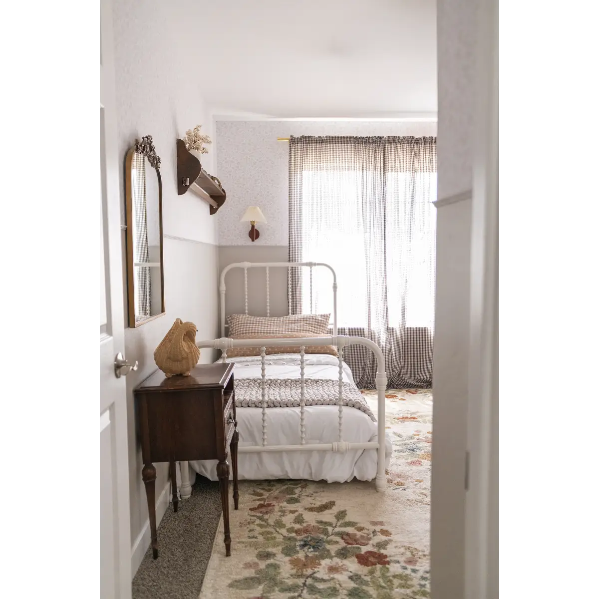 Junie Wallpaper - Petite Flowers - by Kourtni Gunn - Loomwell Home Goods