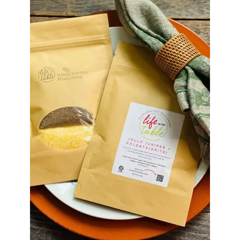 Juniper Seasoned Pork Loin and Polenta Meal Kit - Life At The Table