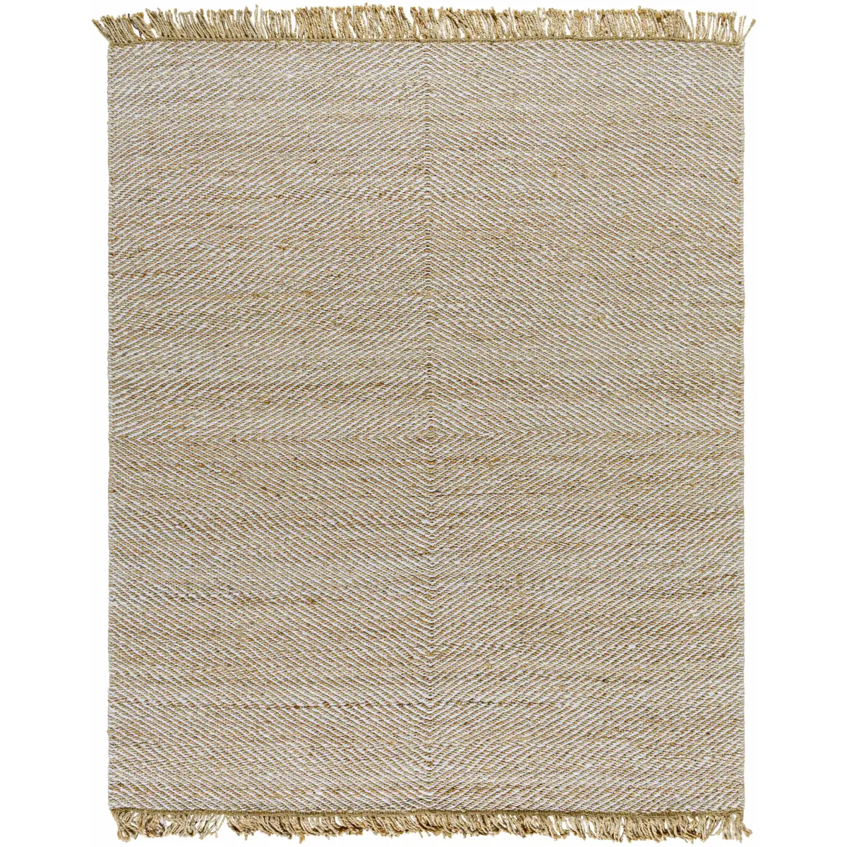 Jute Area Rug with Fringe - Boutique Rugs