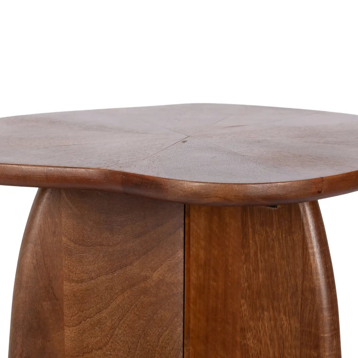 Kanna Modern Natural Wood Table - kateandlaurel