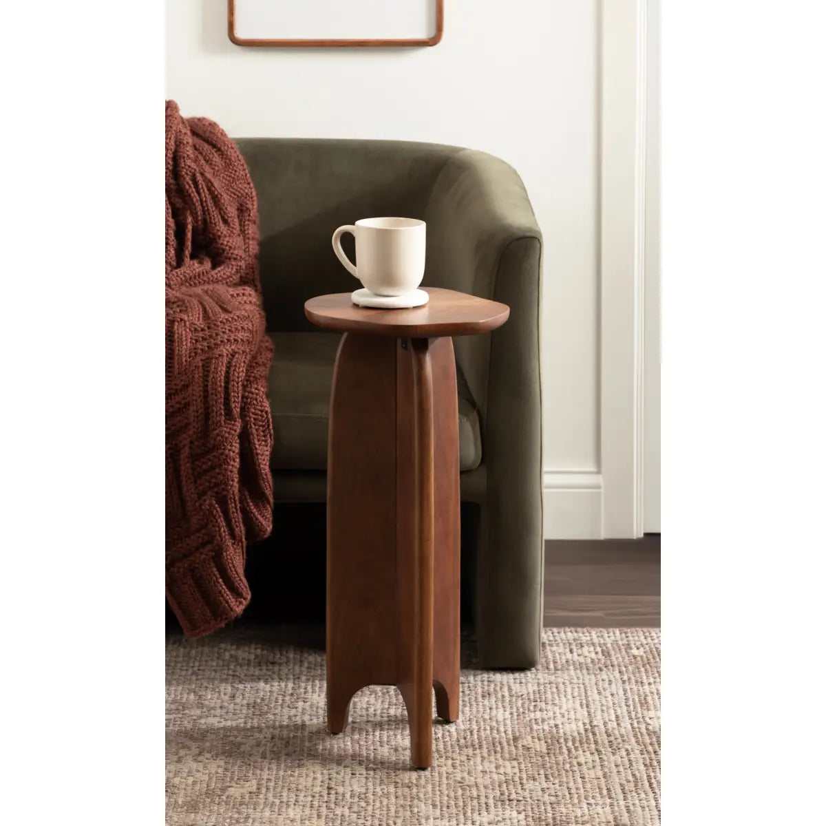 Kanna Modern Natural Wood Table - kateandlaurel