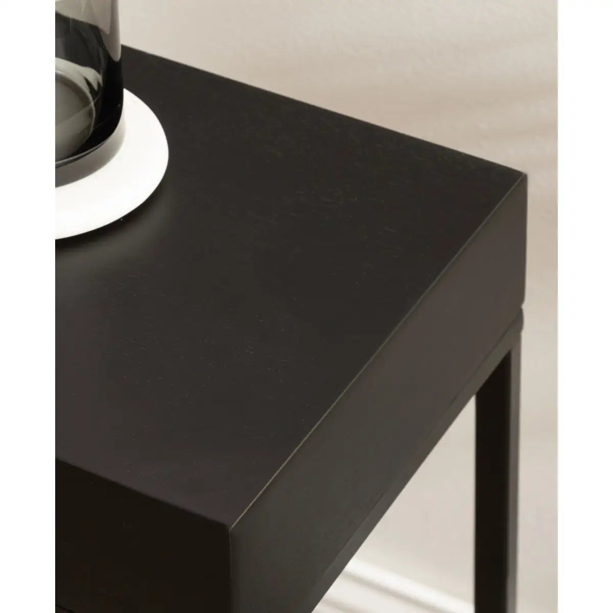 Karlsen Wood and Metal Slim Side Table - kateandlaurel