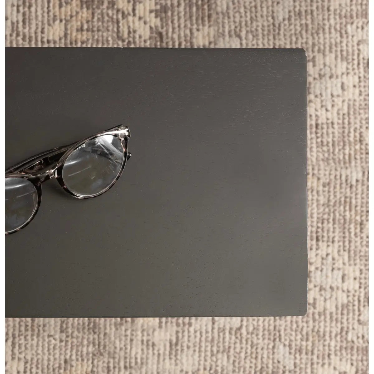 Karlsen Wood and Metal Slim Side Table - kateandlaurel