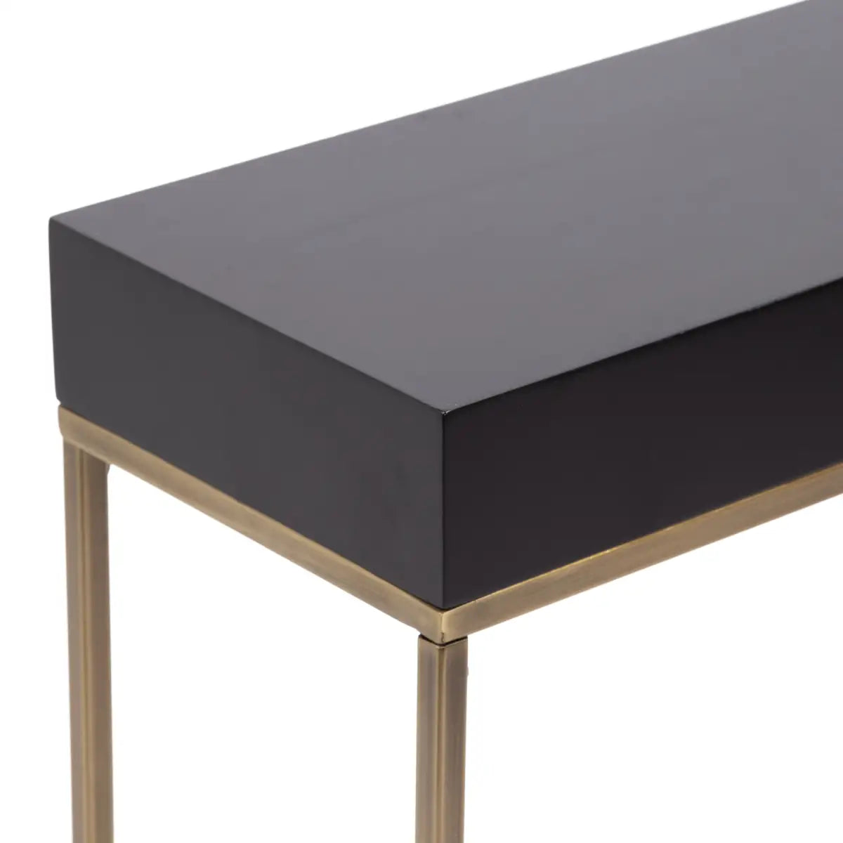 Karlsen Wood and Metal Slim Side Table - kateandlaurel