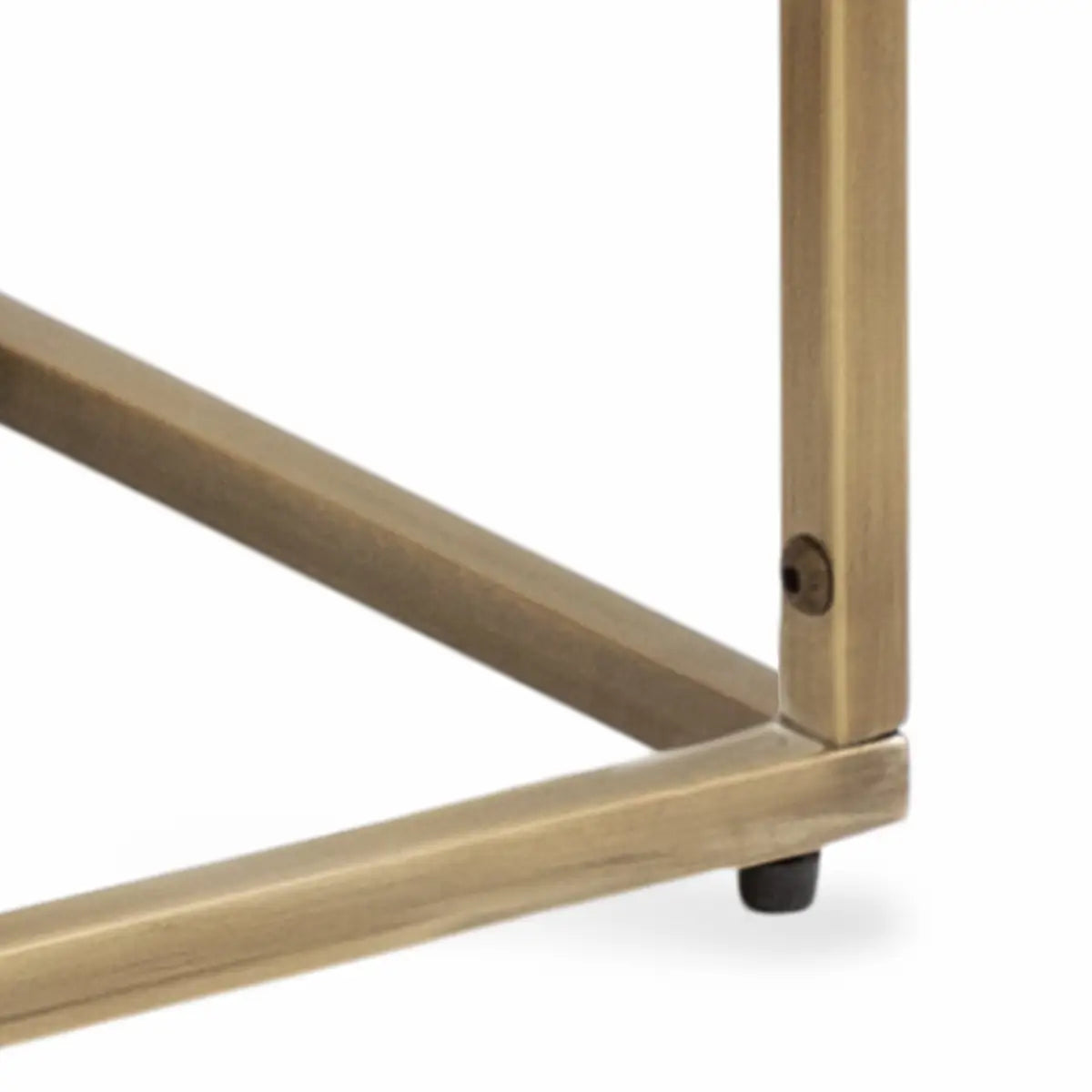 Karlsen Wood and Metal Slim Side Table - kateandlaurel
