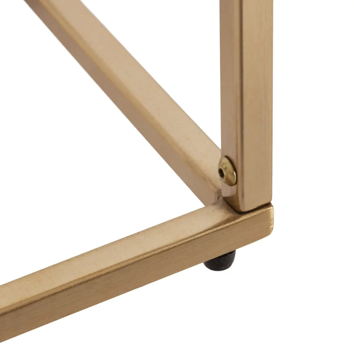 Karlsen Wood and Metal Slim Side Table - kateandlaurel