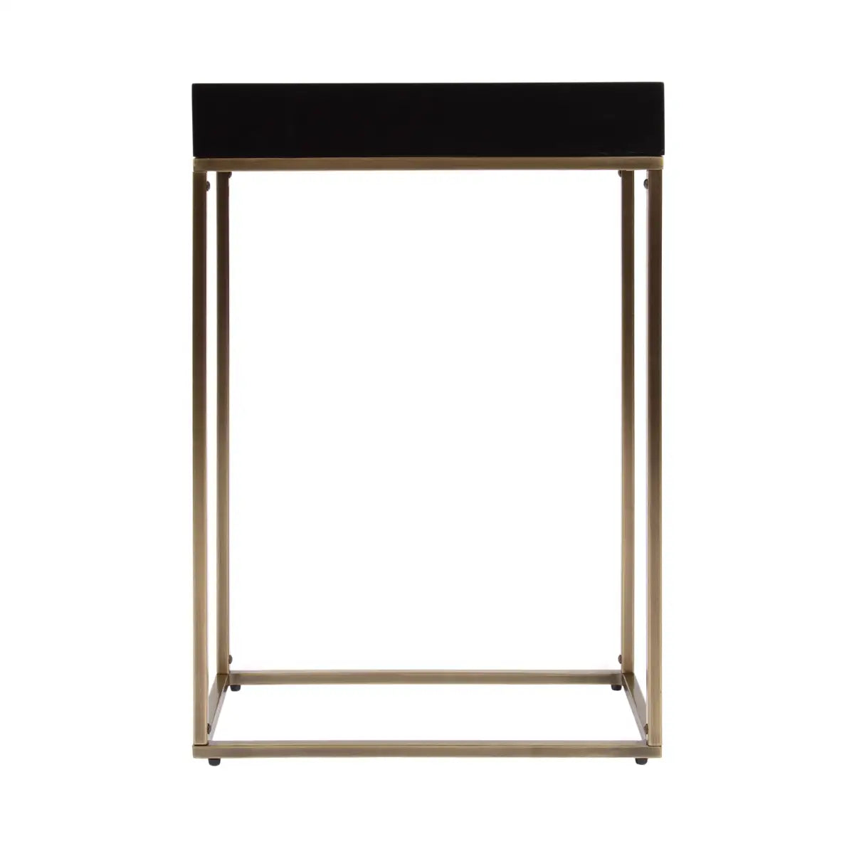 Karlsen Wood and Metal Slim Side Table - kateandlaurel