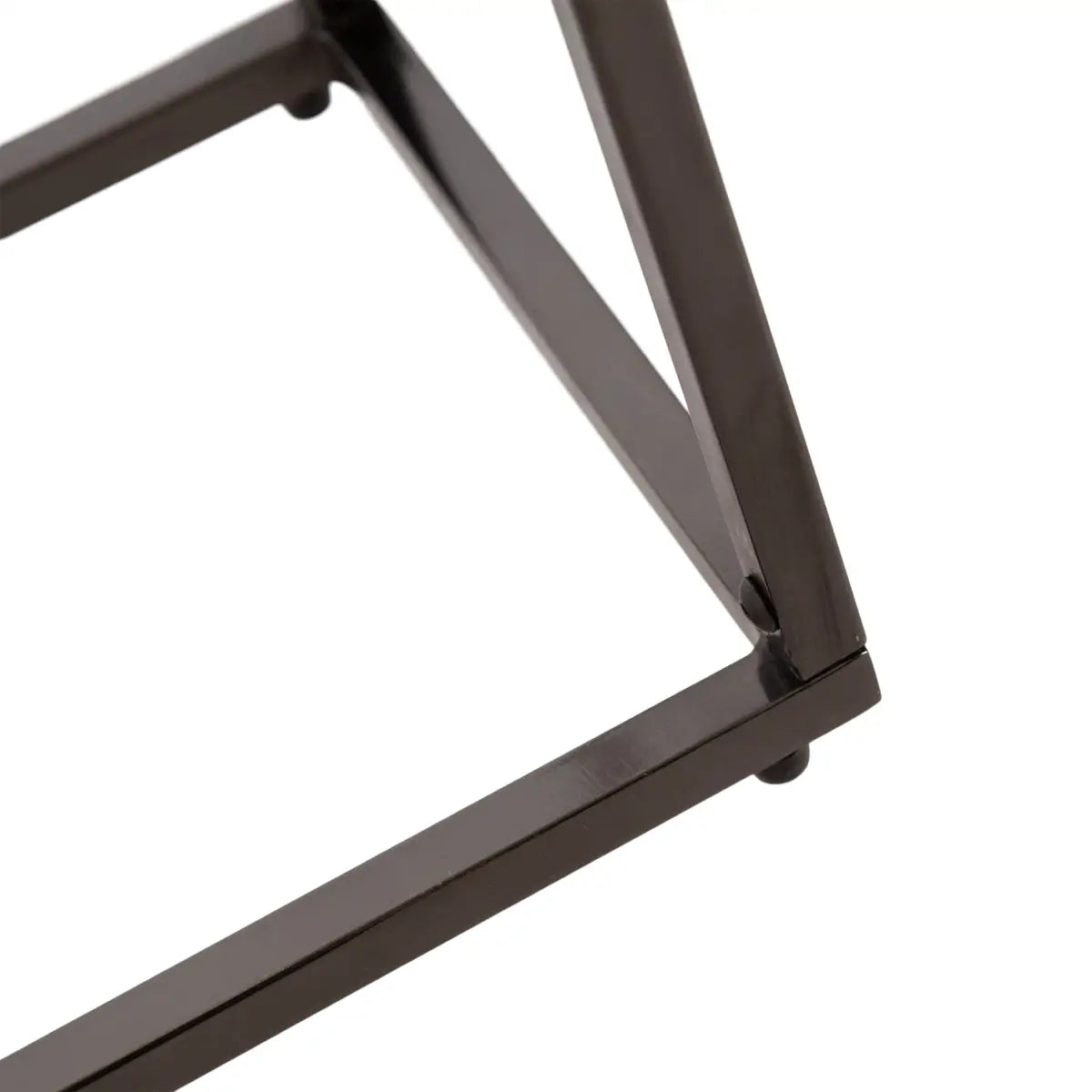 Karlsen Wood and Metal Slim Side Table - kateandlaurel