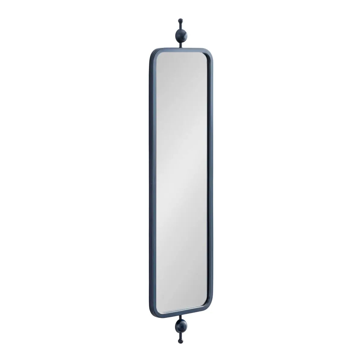 Kasota Metal Framed Mirror - Navy Blue / 9x36 - kateandlaurel