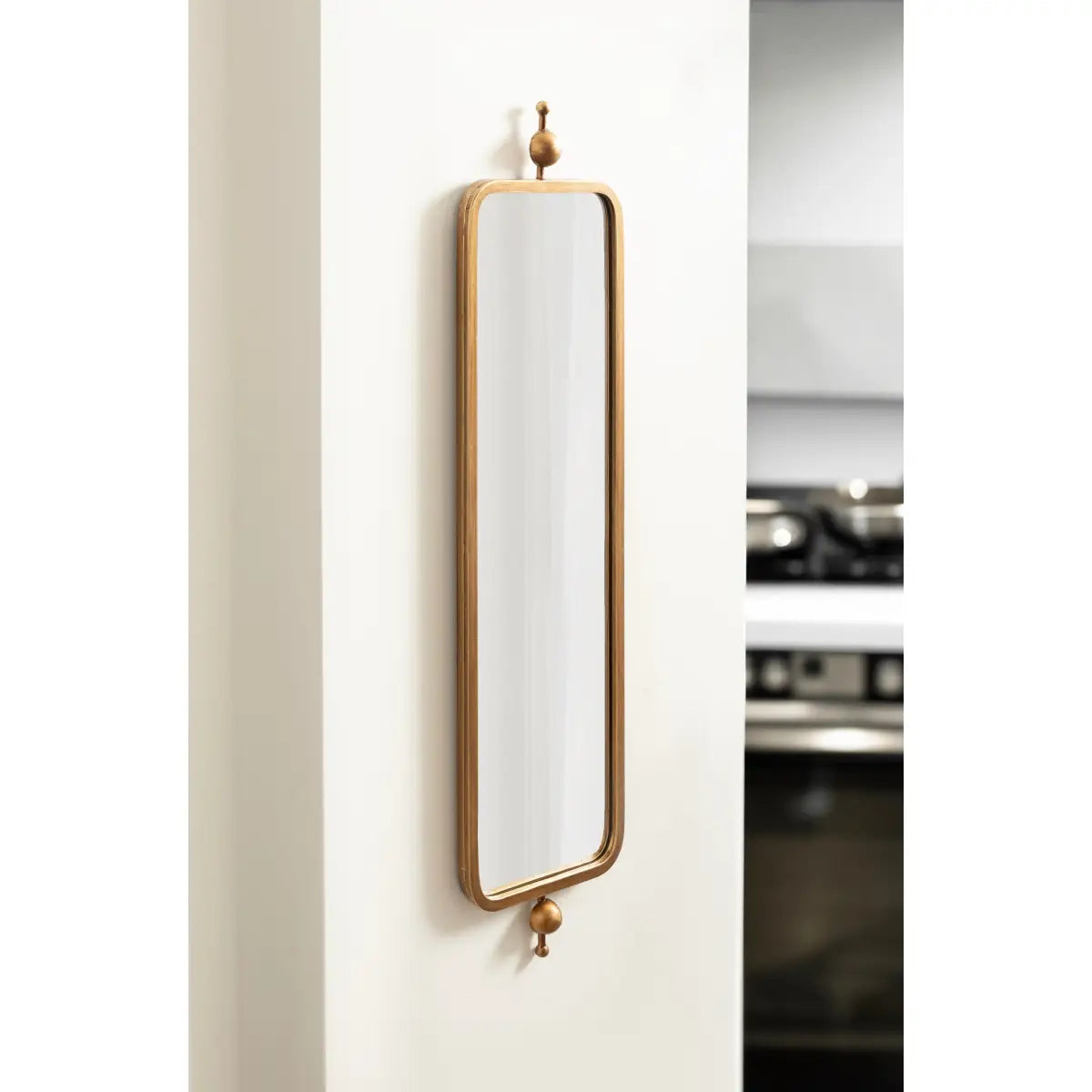 Kasota Metal Framed Mirror - kateandlaurel