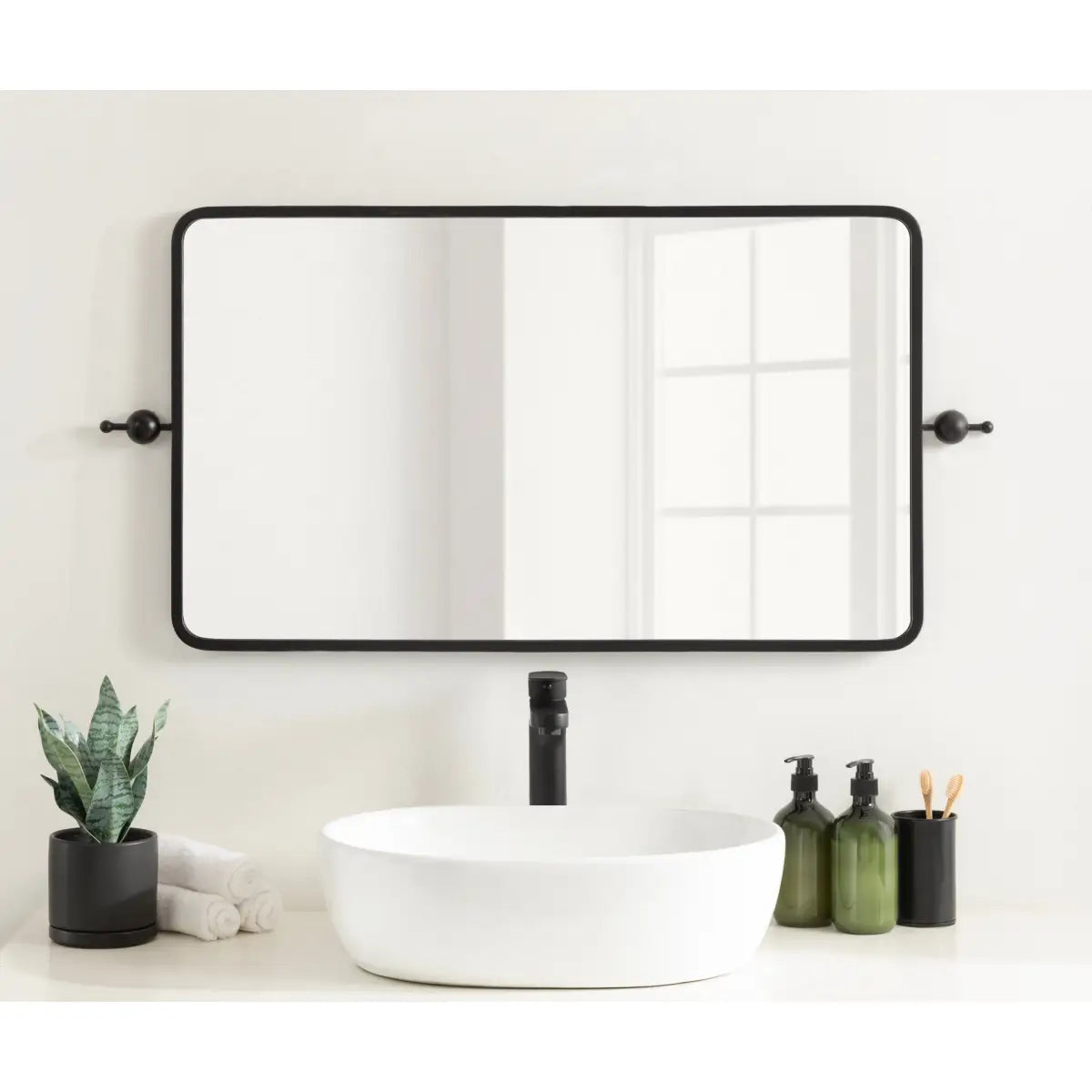 Kasota Metal Framed Mirror - kateandlaurel