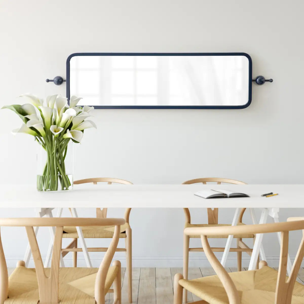 Kasota Metal Framed Mirror - kateandlaurel