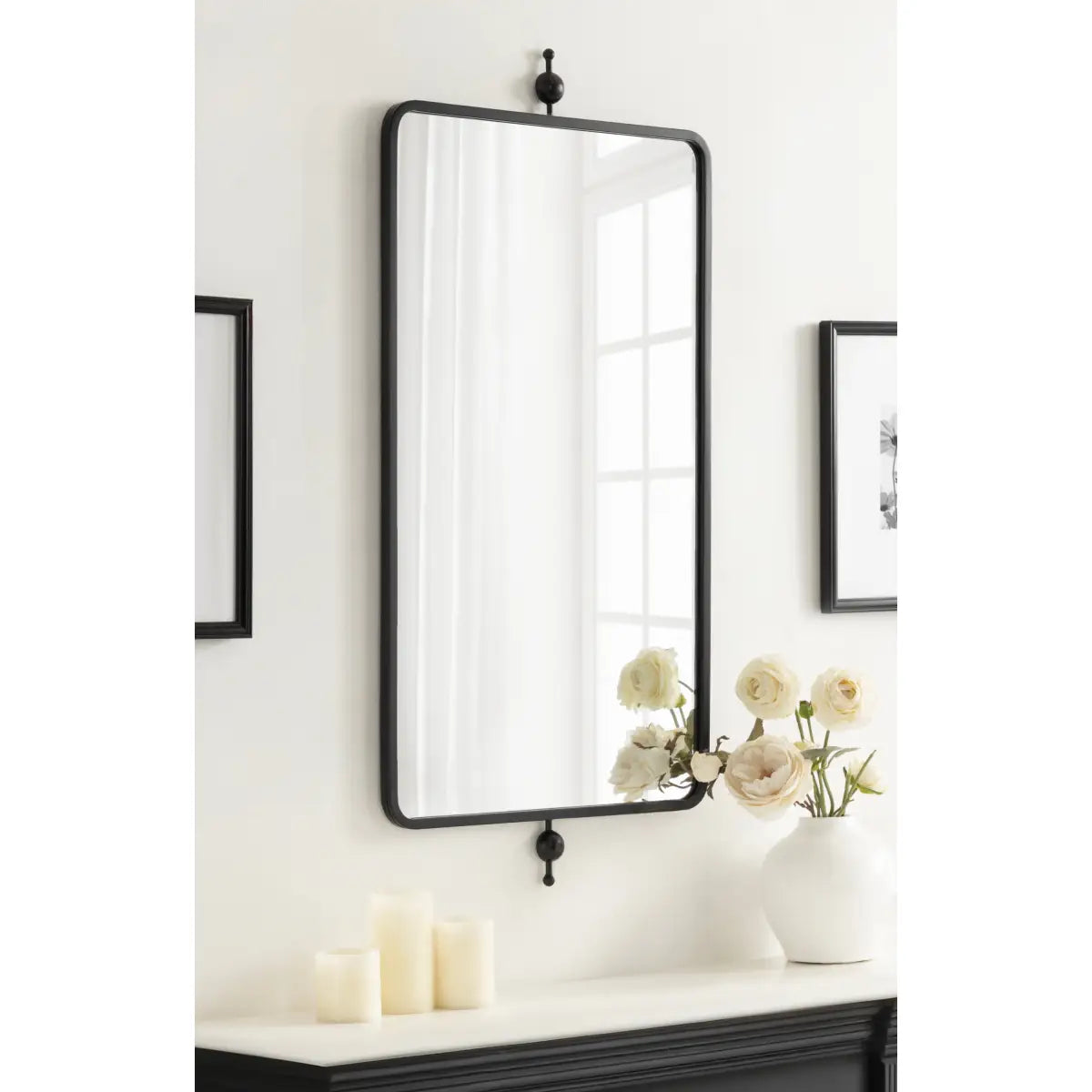 Kasota Metal Framed Mirror - kateandlaurel