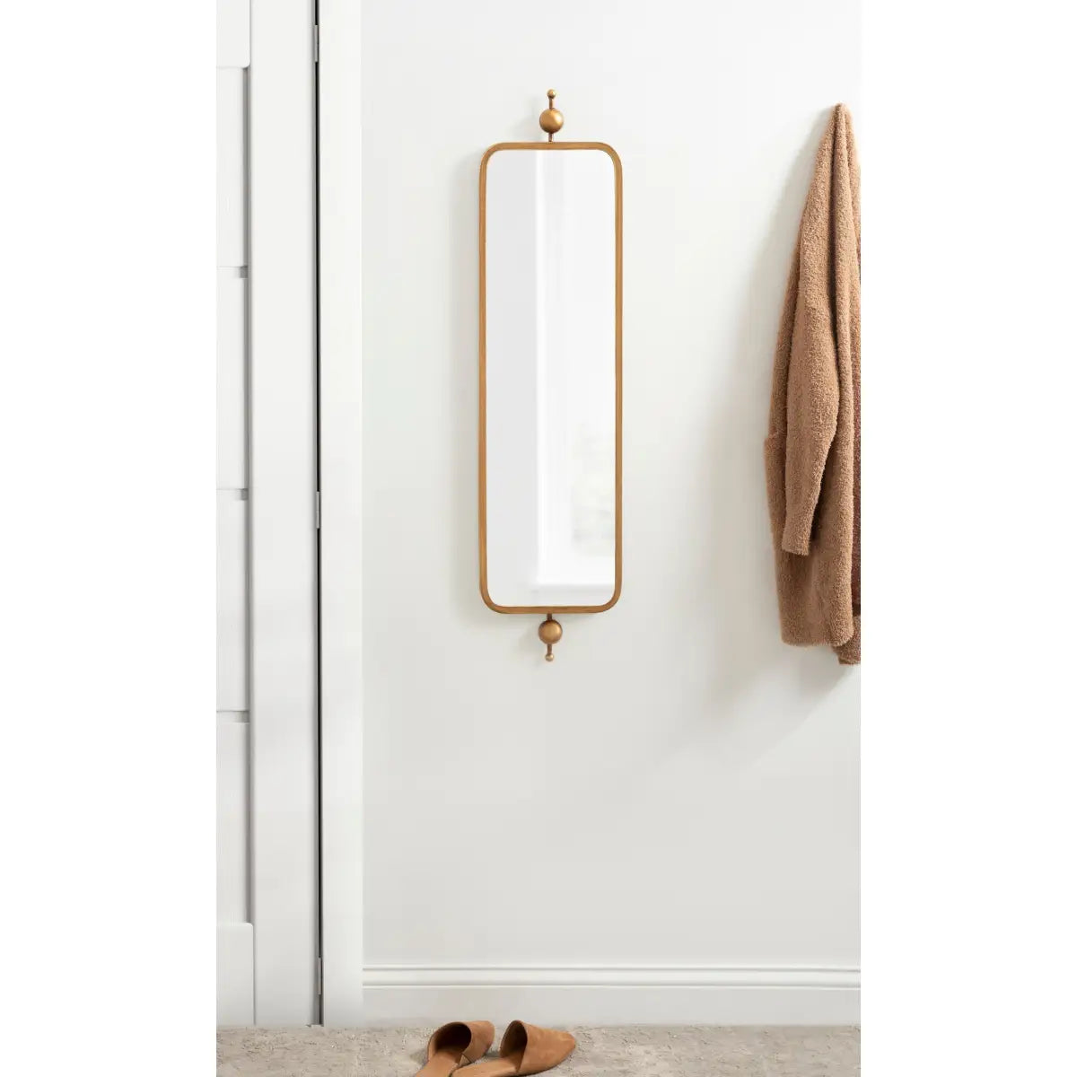 Kasota Metal Framed Mirror - kateandlaurel