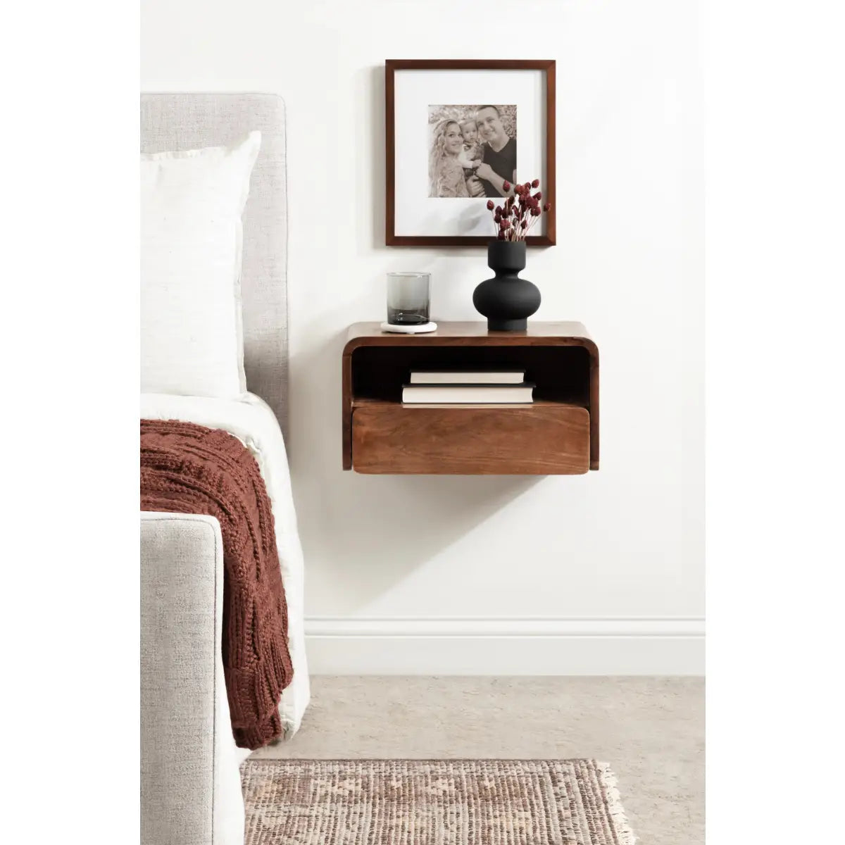 Kato Floating Side Table - Wall Mount - kateandlaurel
