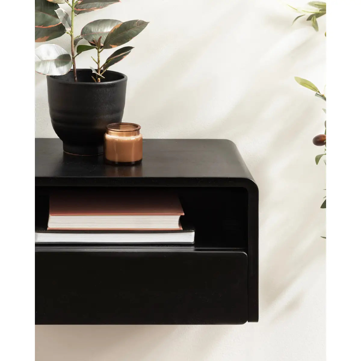 Kato Floating Side Table - Wall Mount - kateandlaurel