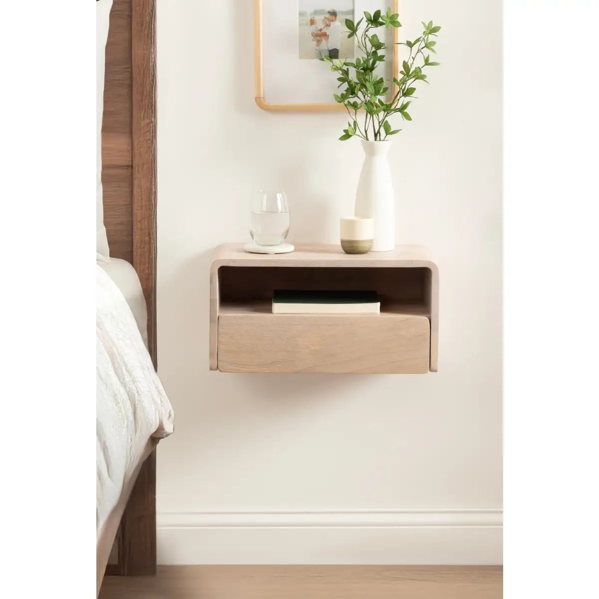 Kato Floating Side Table - Wall Mount - kateandlaurel
