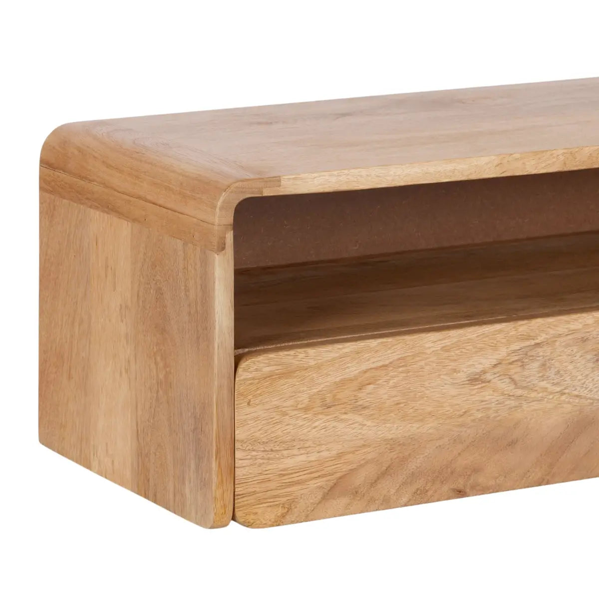 Kato Wood Floating Console Table - Wall Mount - kateandlaurel