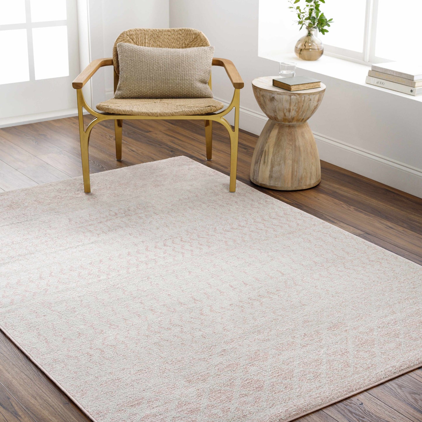 Constantin Blush Area Rug - Boutique Rugs