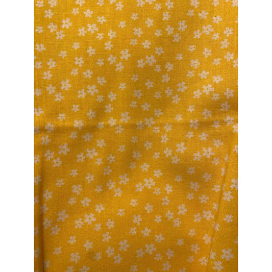 Key Fob Wristlet - Yellow Floral Keychain - Mann Made